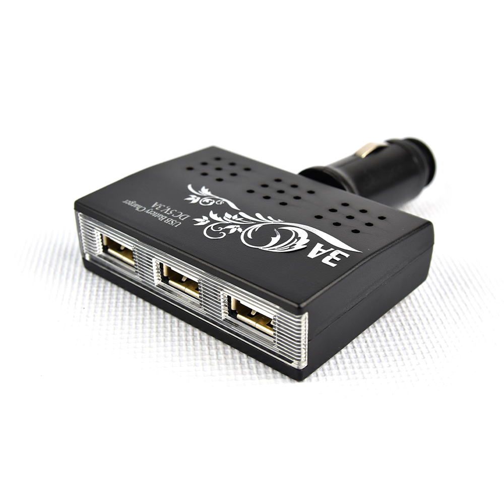 插座 3孔可摺式USB(3A)  SR-328 4716873951160