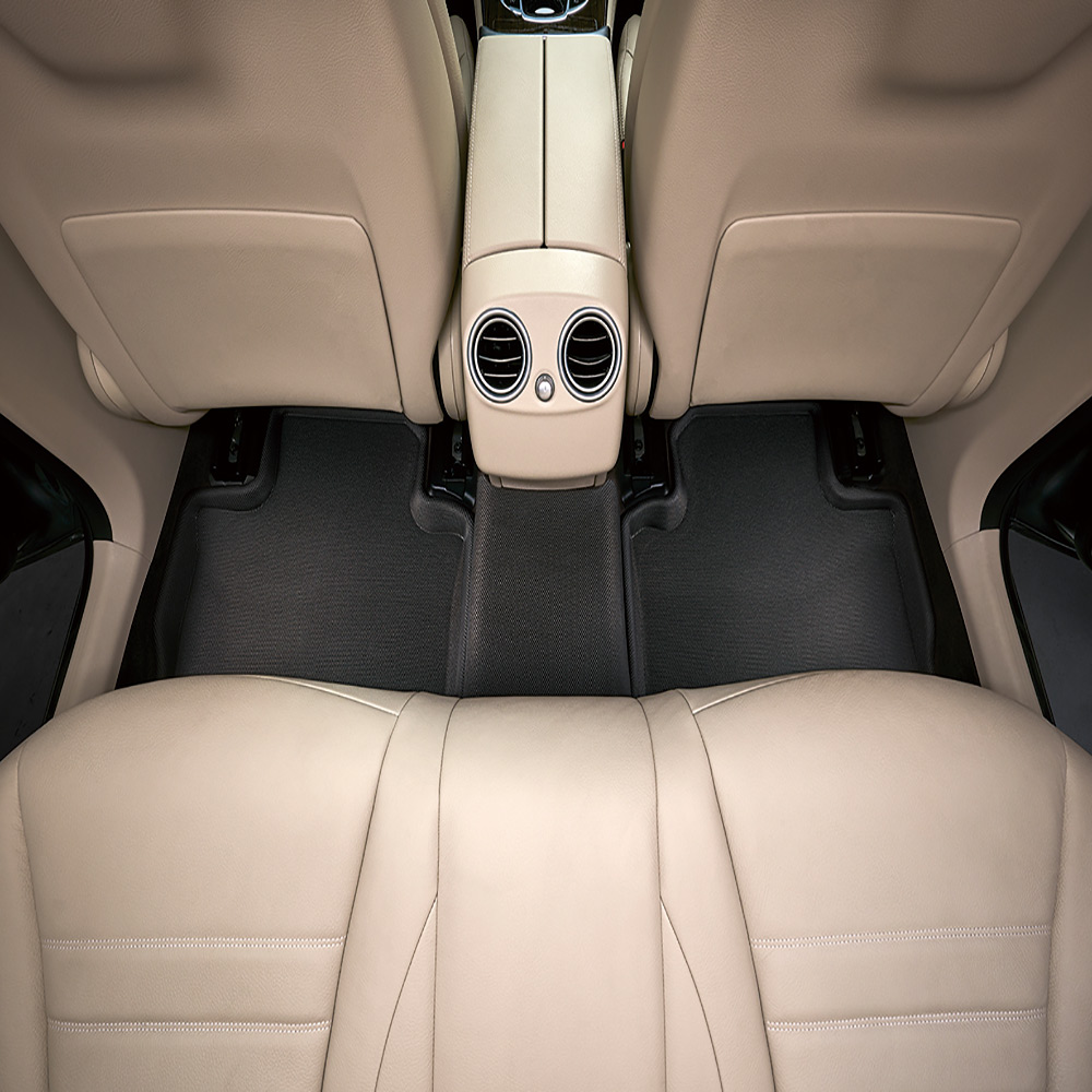 腳踏墊 神爪卡固3D/MZ/MAZDA Mazda 2 2015-21+後座有安全帶/黑色
